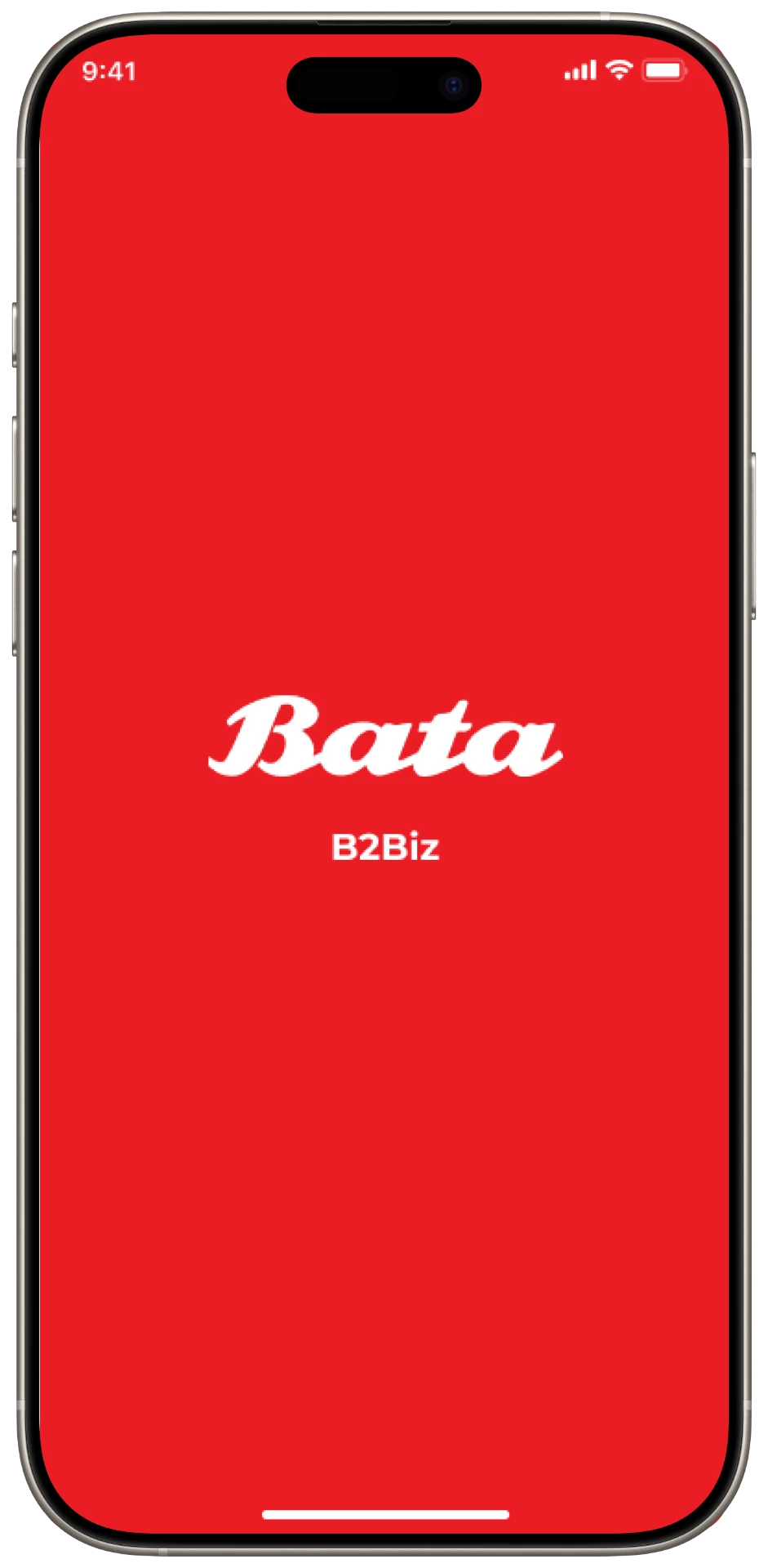 Bata B2Biz mobile — Splash