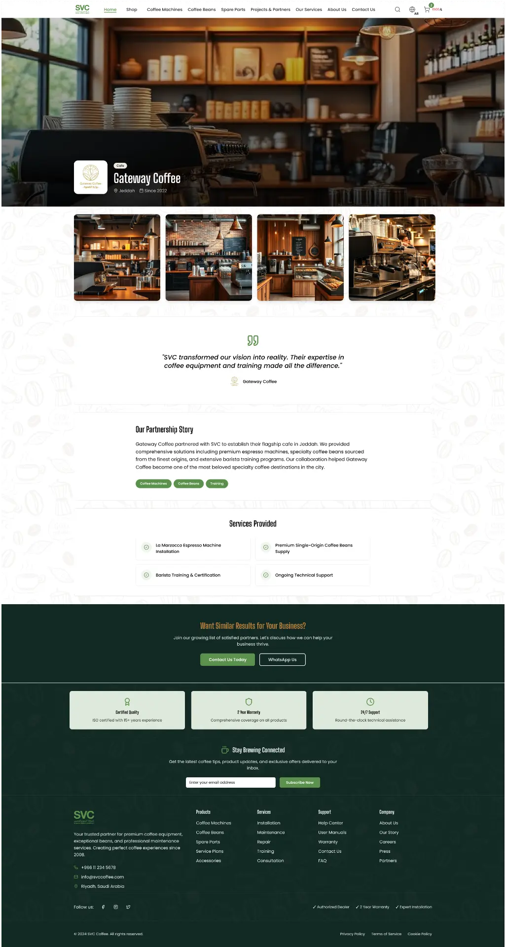 SVC — Special Variety Company — Partner Case Page