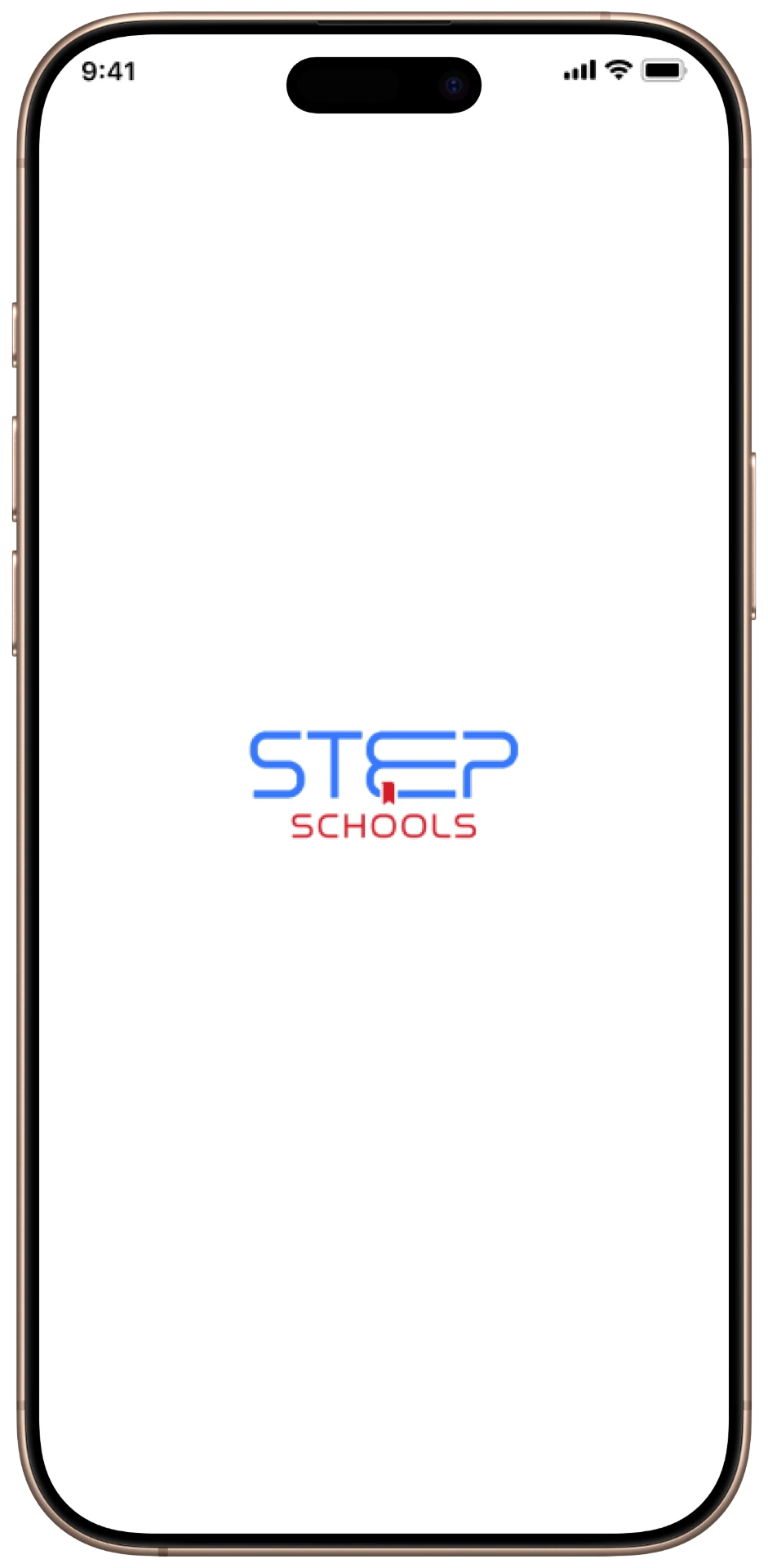 Step Schools mobile — Splash White